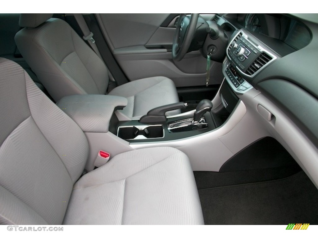 2014 Accord LX Sedan - Alabaster Silver Metallic / Gray photo #18