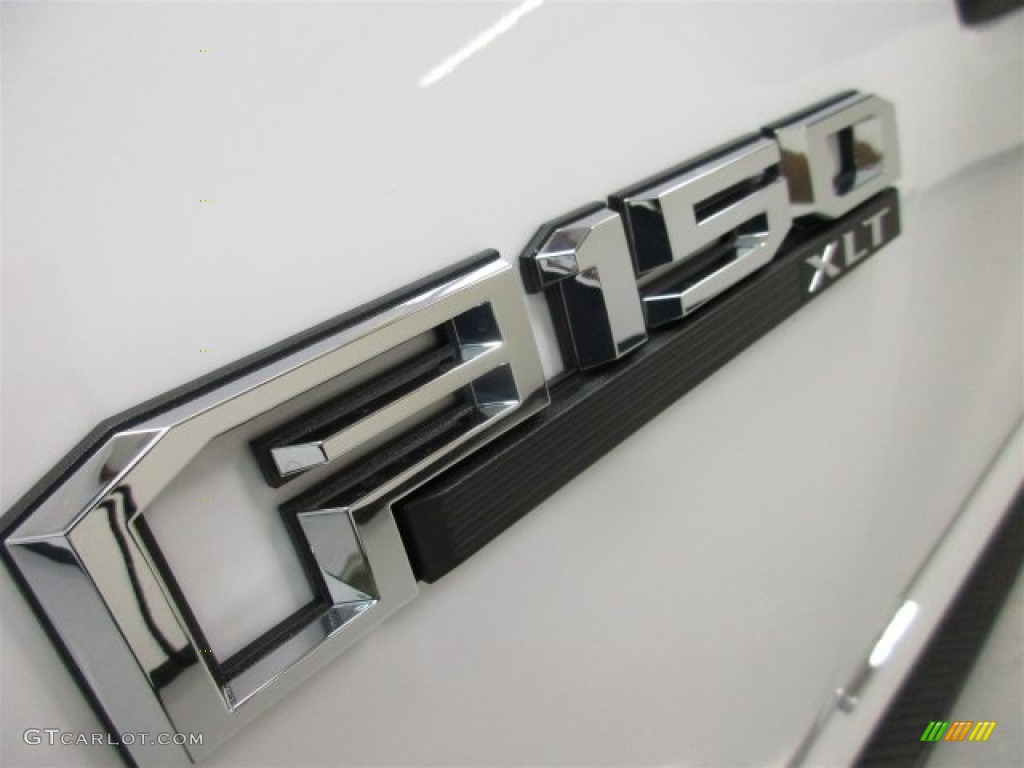 2016 F150 XLT SuperCrew - Oxford White / Black photo #27