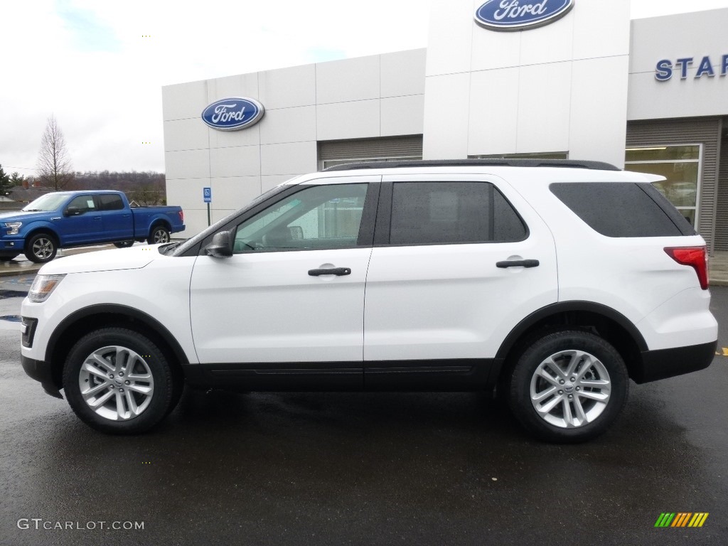 2016 Explorer 4WD - Oxford White / Medium Light Camel photo #9