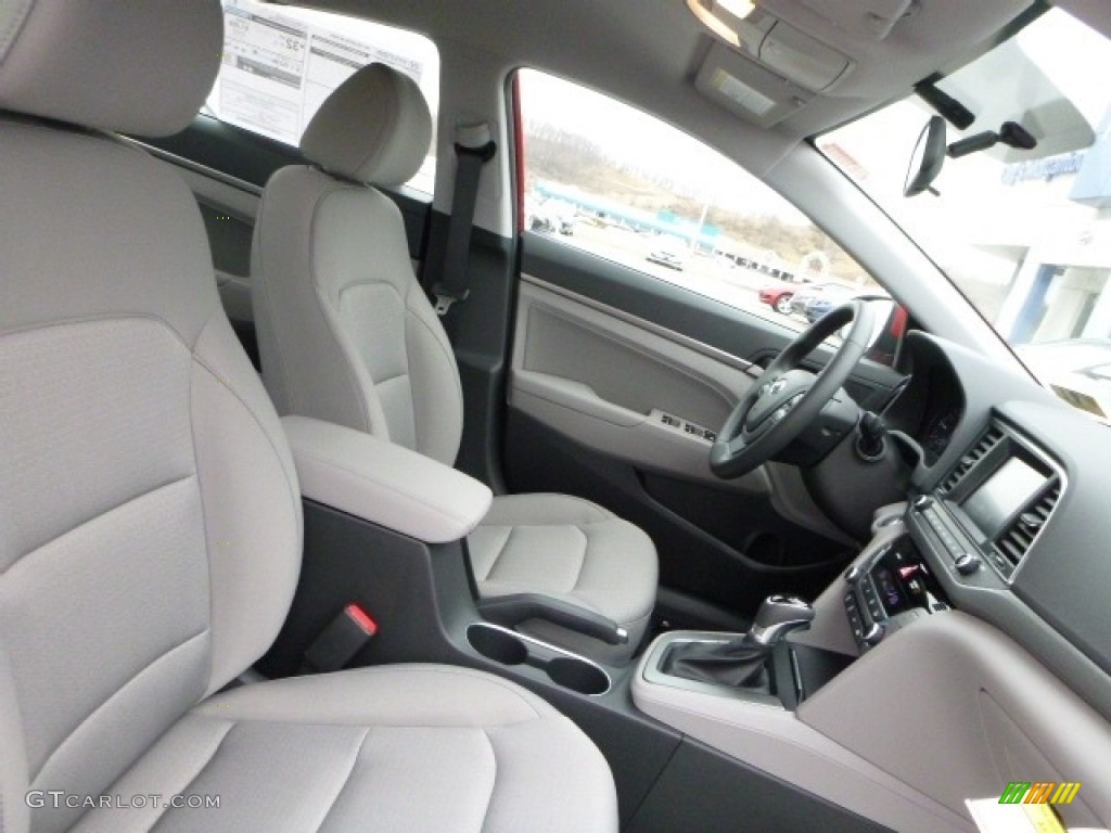 2017 Elantra SE - Red / Gray photo #3