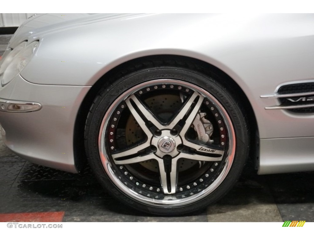 2005 SL 600 Roadster - Brilliant Silver Metallic / Ash photo #99