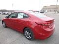 2017 Red Hyundai Elantra SE  photo #9