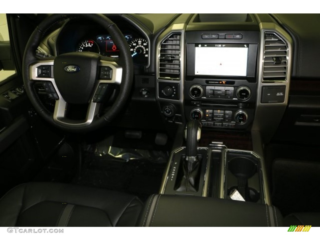 2016 F150 Lariat SuperCrew 4x4 - Oxford White / Black photo #10