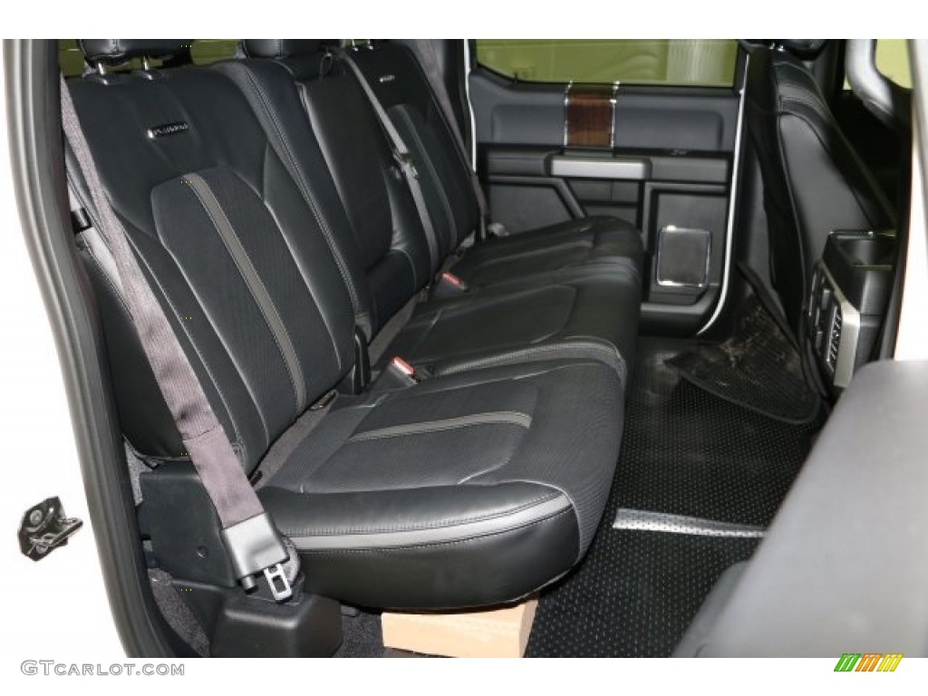 2016 F150 Lariat SuperCrew 4x4 - Oxford White / Black photo #11