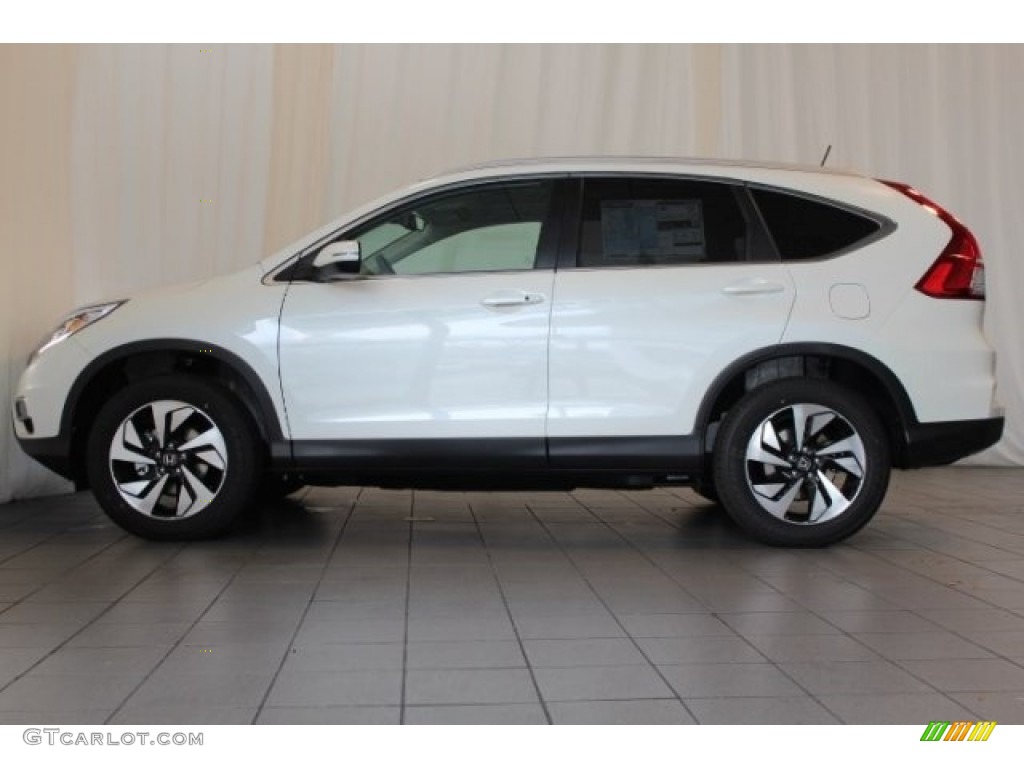 2016 CR-V Touring - White Diamond Pearl / Black photo #5