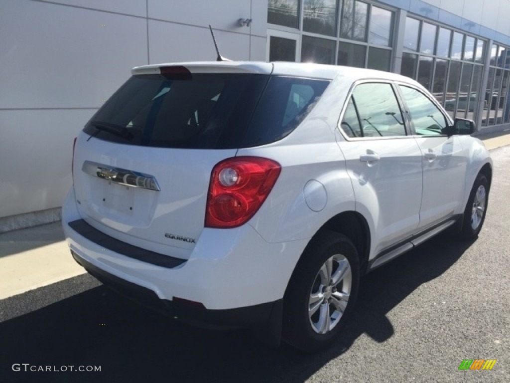 2013 Equinox LS AWD - Summit White / Light Titanium/Jet Black photo #7