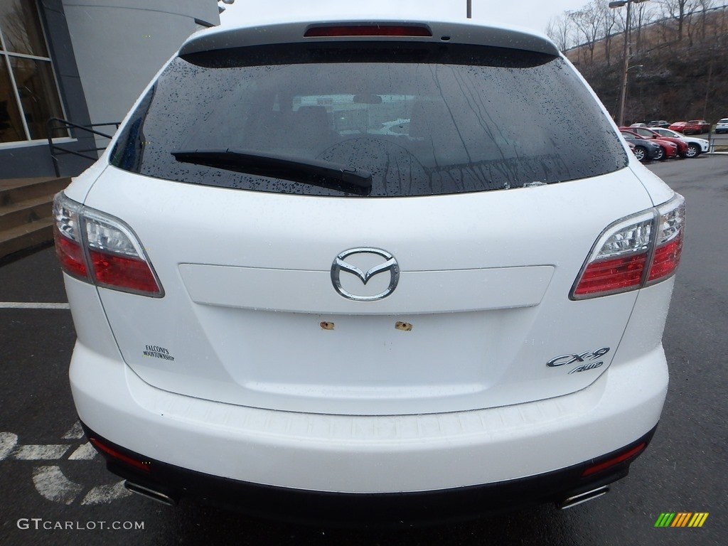 2011 CX-9 Touring AWD - Crystal White Pearl Mica / Sand photo #3