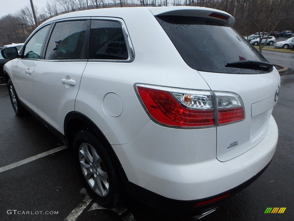 2011 CX-9 Touring AWD - Crystal White Pearl Mica / Sand photo #5