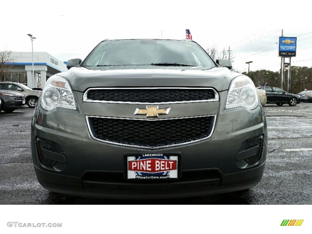 2013 Equinox LT AWD - Steel Green Metallic / Light Titanium/Jet Black photo #2