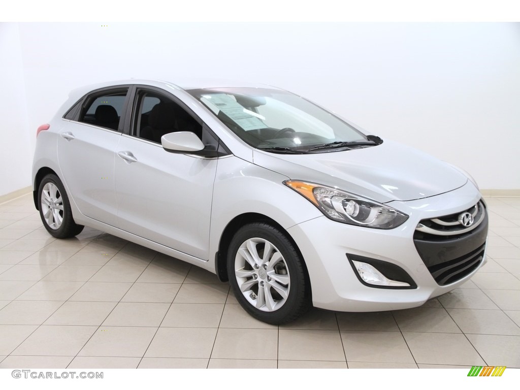 2013 Elantra GT - Silver / Black photo #1