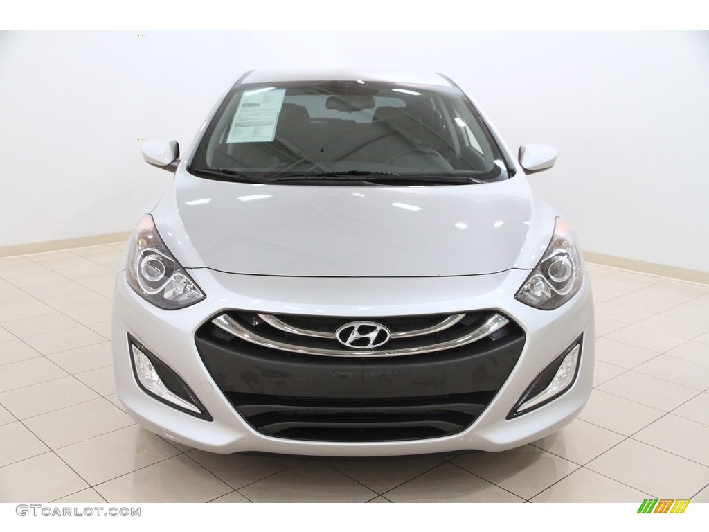 2013 Elantra GT - Silver / Black photo #2