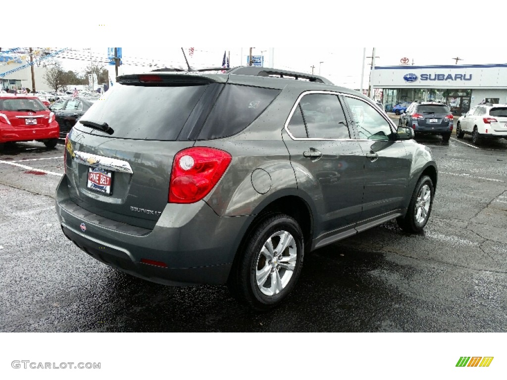 2013 Equinox LT AWD - Steel Green Metallic / Light Titanium/Jet Black photo #7