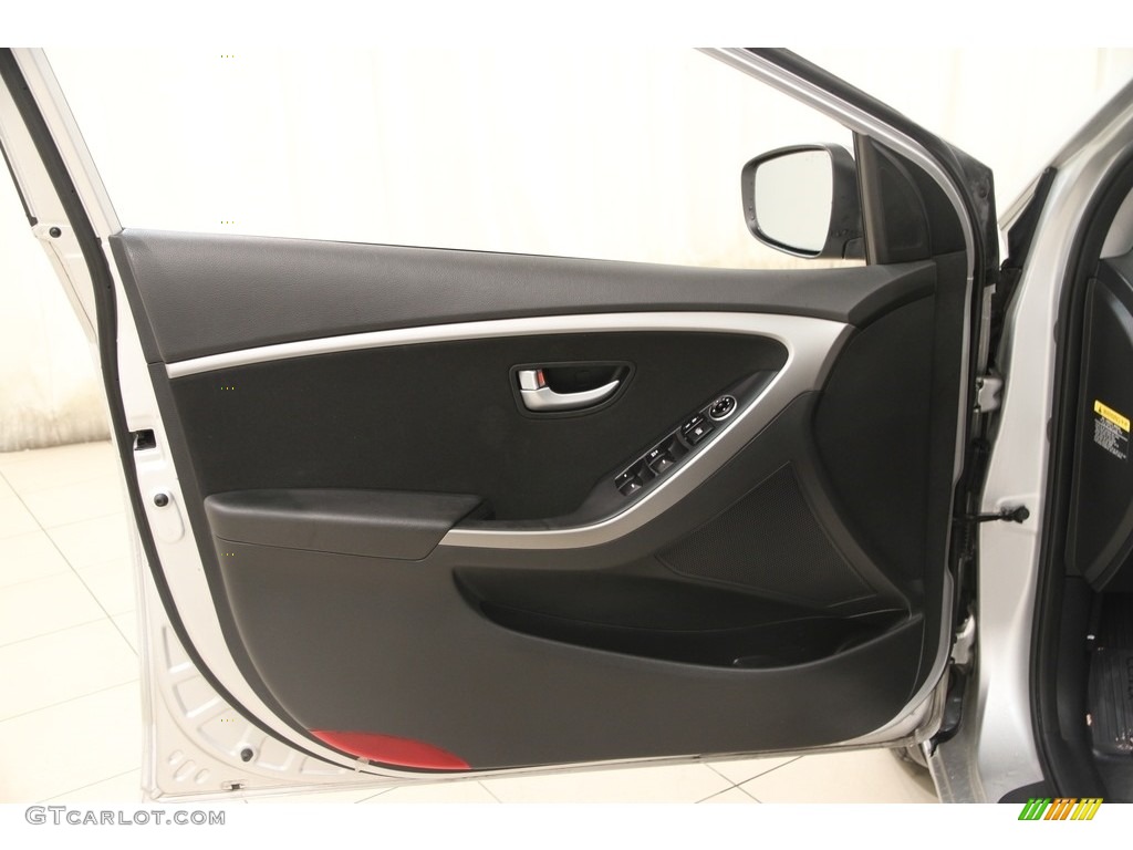2013 Elantra GT - Silver / Black photo #4