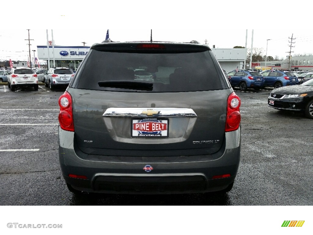 2013 Equinox LT AWD - Steel Green Metallic / Light Titanium/Jet Black photo #8