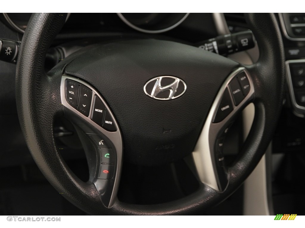 2013 Elantra GT - Silver / Black photo #6