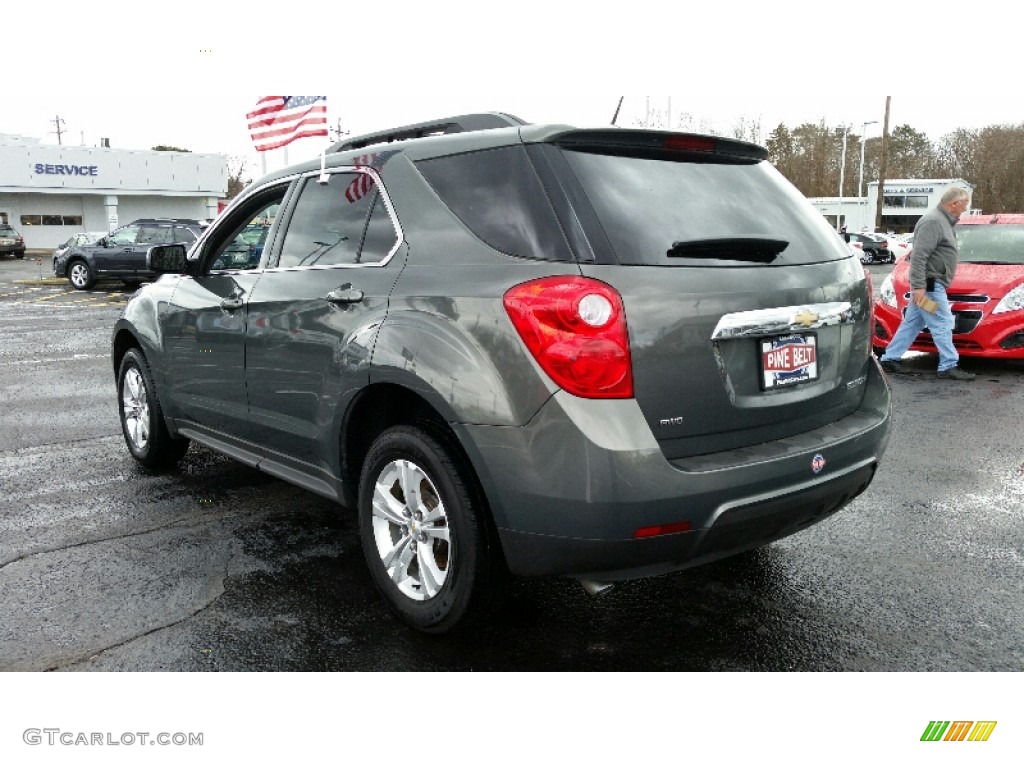 2013 Equinox LT AWD - Steel Green Metallic / Light Titanium/Jet Black photo #11