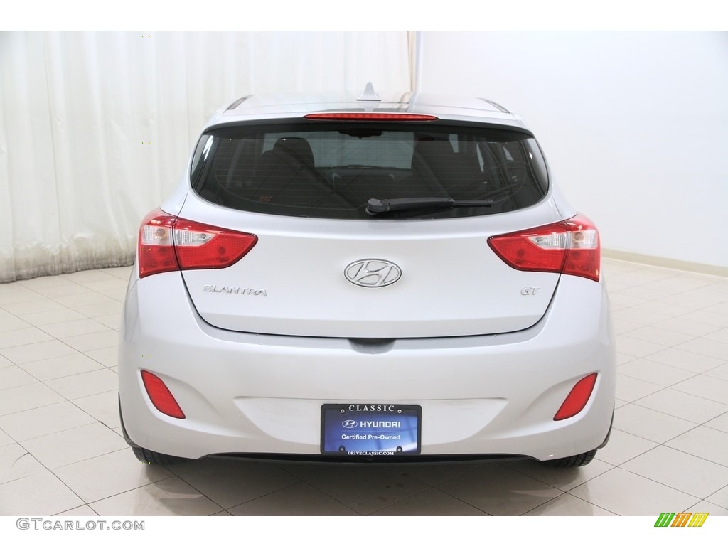2013 Elantra GT - Silver / Black photo #12