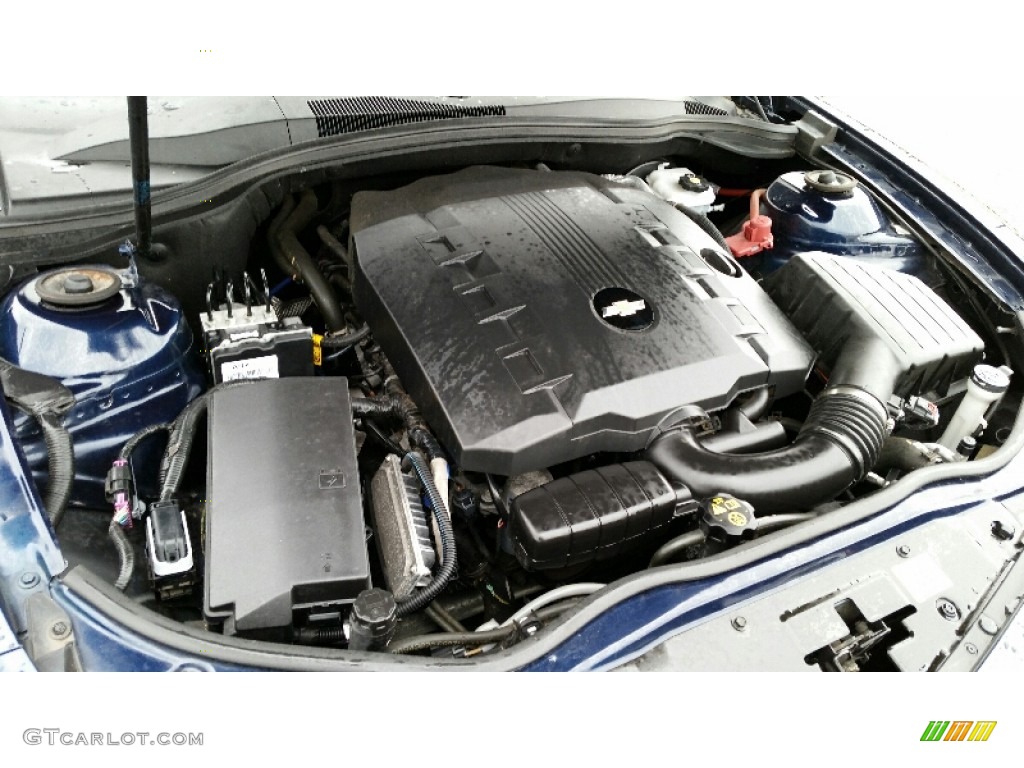 2012 Camaro LT Coupe - Imperial Blue Metallic / Gray photo #24