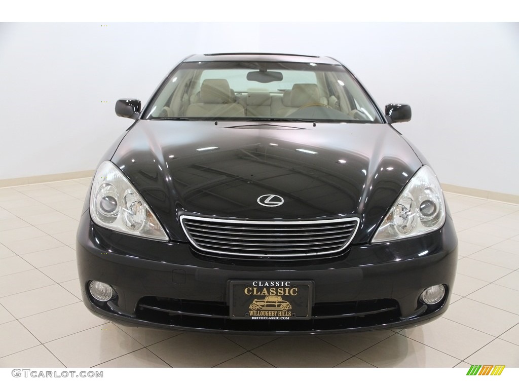 2005 ES 330 - Black Onyx / Cashmere photo #2