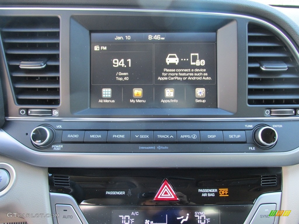 2017 Elantra SE - Beige / Beige photo #25