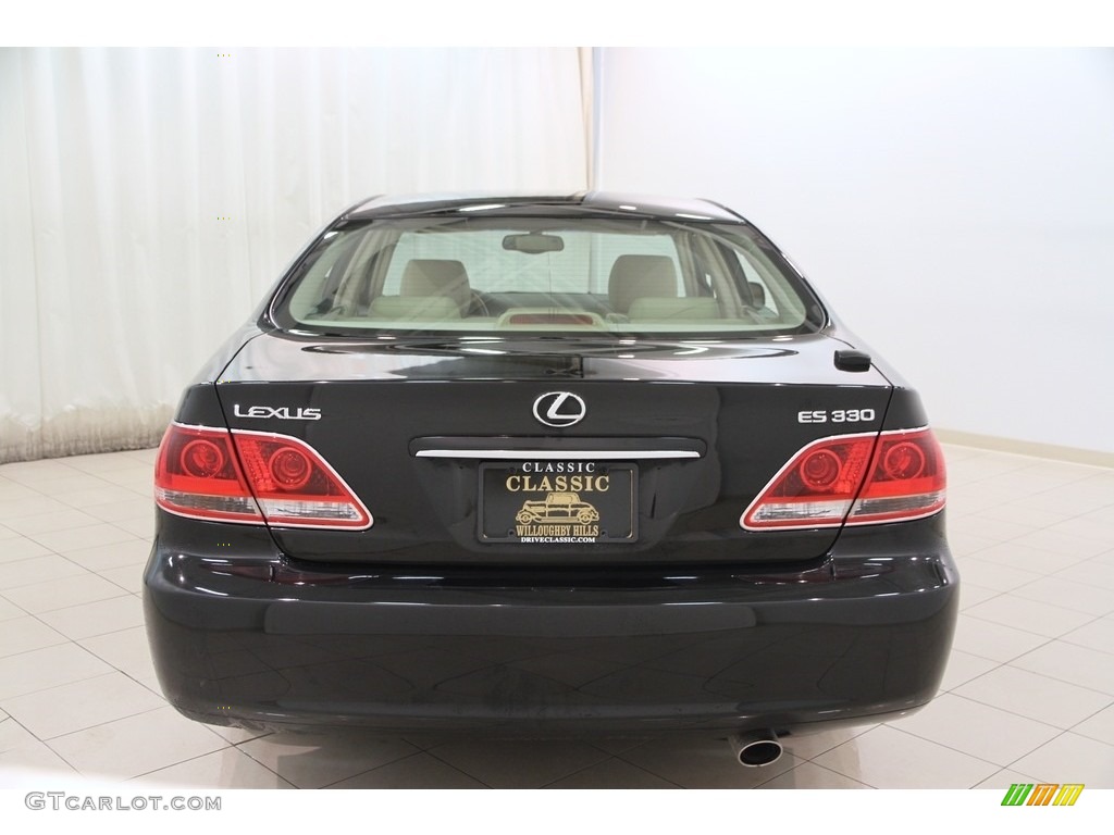 2005 ES 330 - Black Onyx / Cashmere photo #19
