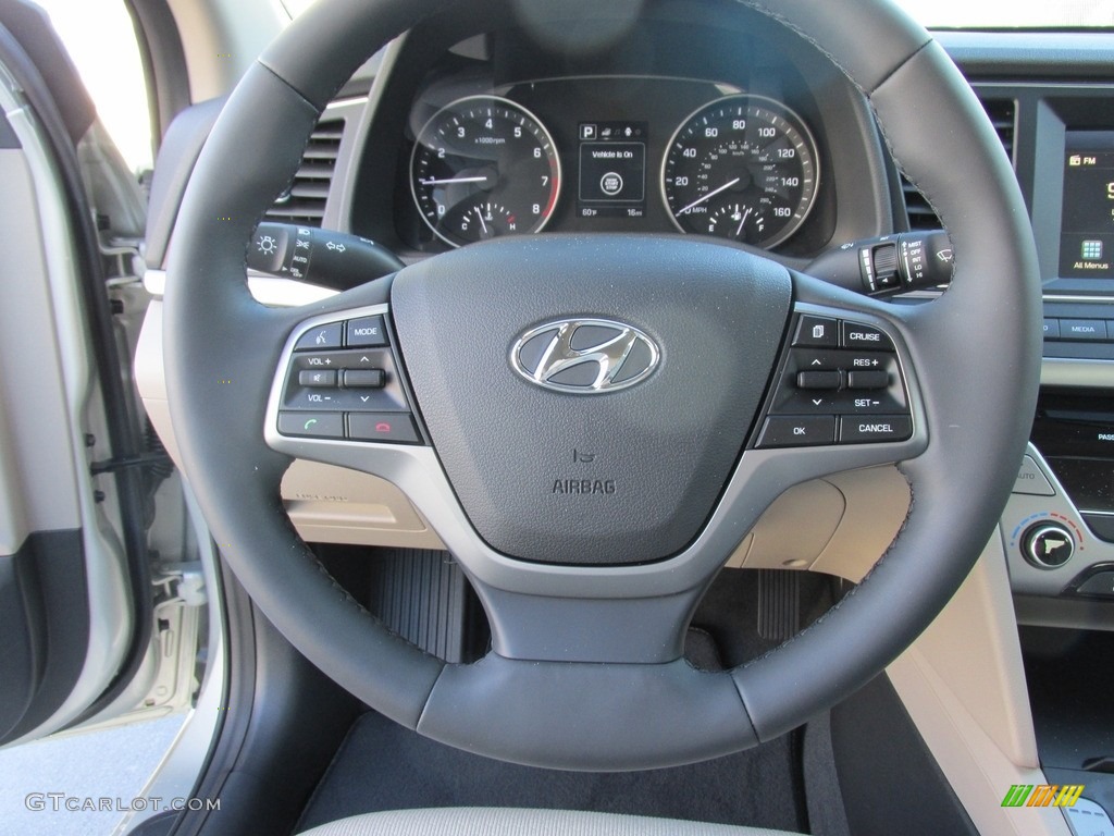 2017 Elantra SE - Beige / Beige photo #30