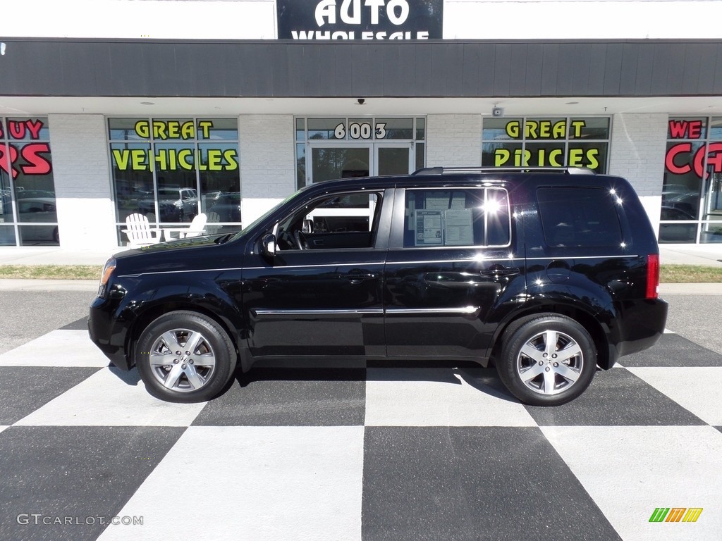 2014 Pilot Touring - Crystal Black Pearl / Gray photo #1