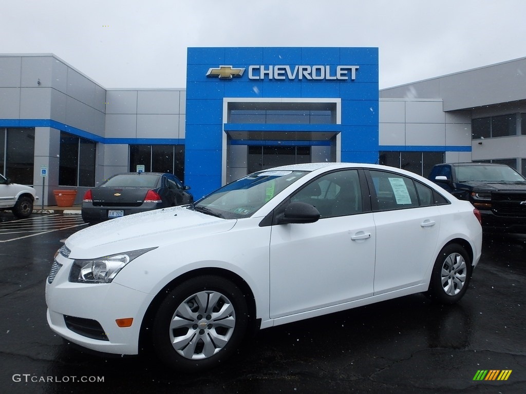 2013 Cruze LS - Summit White / Jet Black/Medium Titanium photo #1