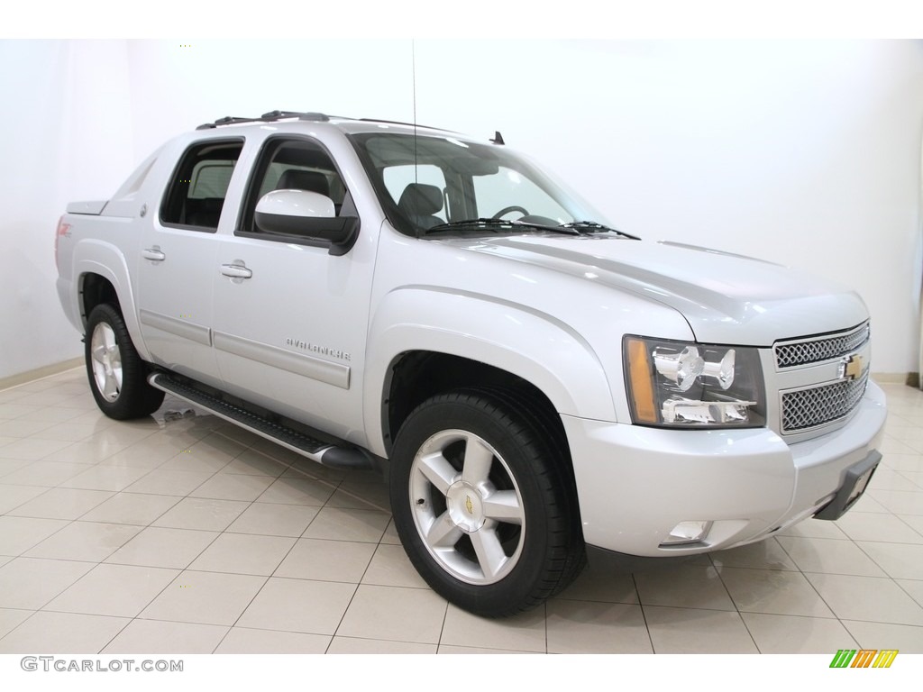 2013 Avalanche LT 4x4 Black Diamond Edition - Silver Ice Metallic / Ebony photo #1