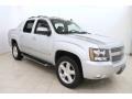 Silver Ice Metallic 2013 Chevrolet Avalanche LT 4x4 Black Diamond Edition