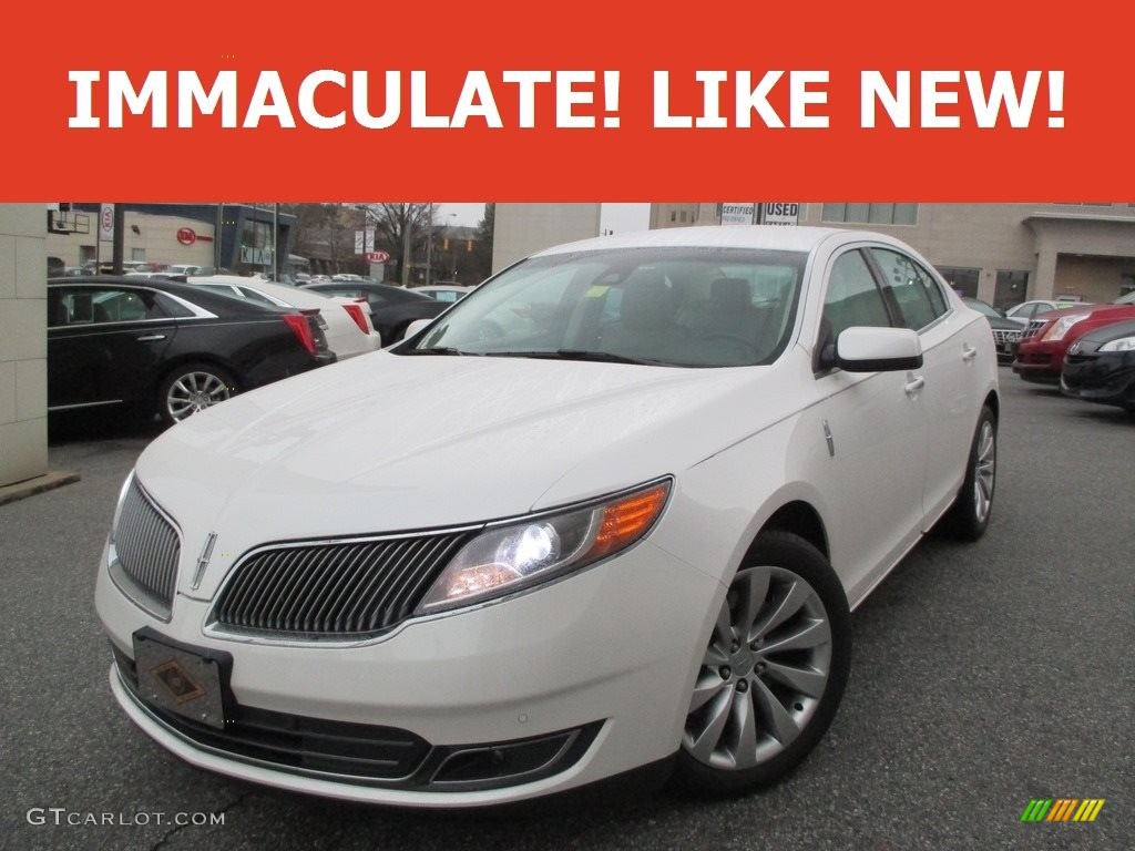 White Platinum Lincoln MKS