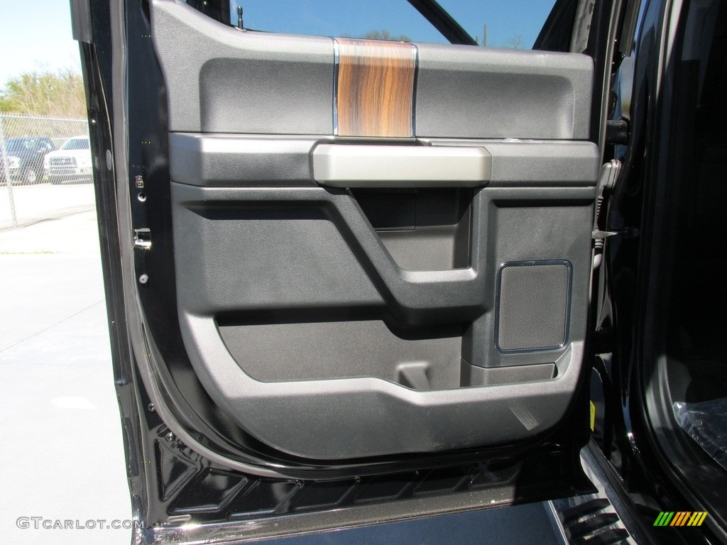 2016 F150 Lariat SuperCrew 4x4 - Shadow Black / Black photo #18