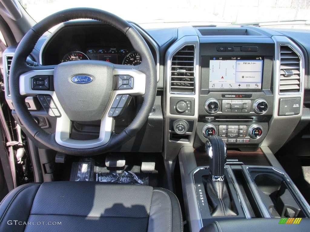 2016 F150 Lariat SuperCrew 4x4 - Shadow Black / Black photo #25