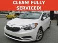 2014 Snow White Pearl Kia Forte LX  photo #1