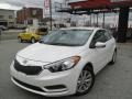 2014 Snow White Pearl Kia Forte LX  photo #2