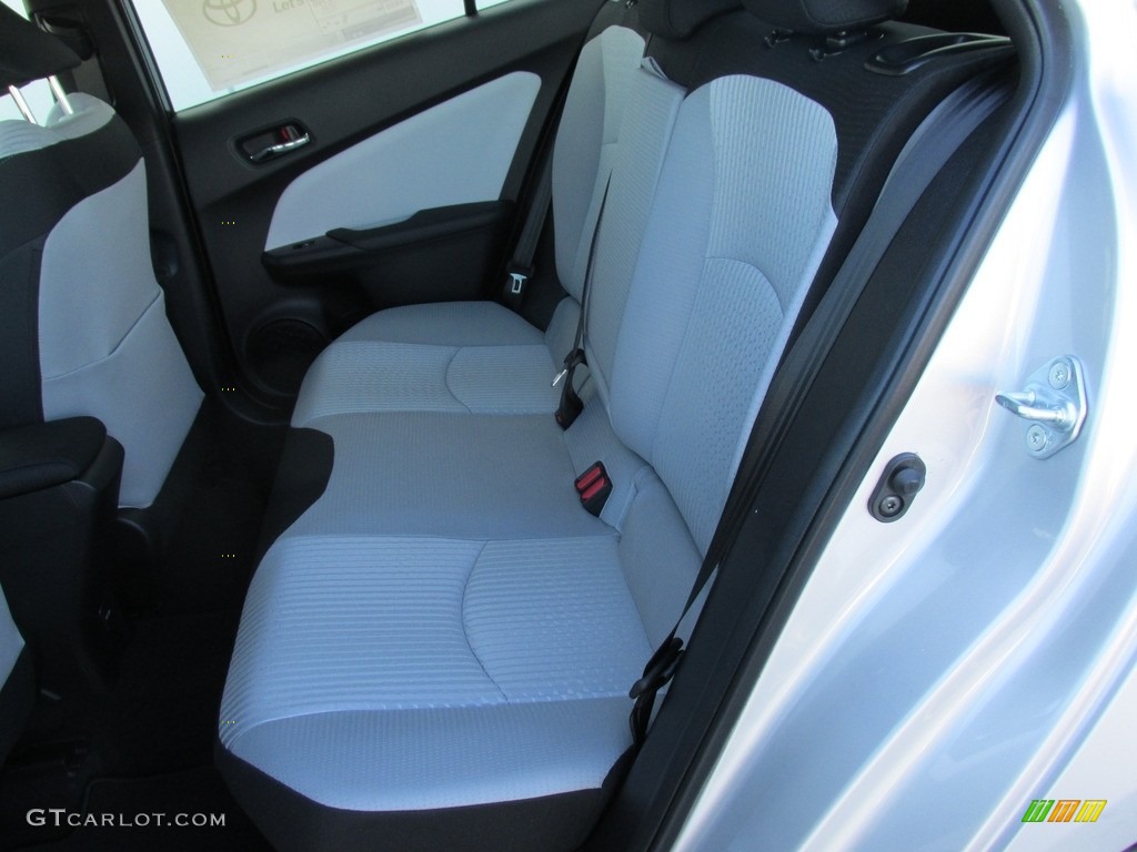 2016 Toyota Prius Two Rear Seat Photo #111054227