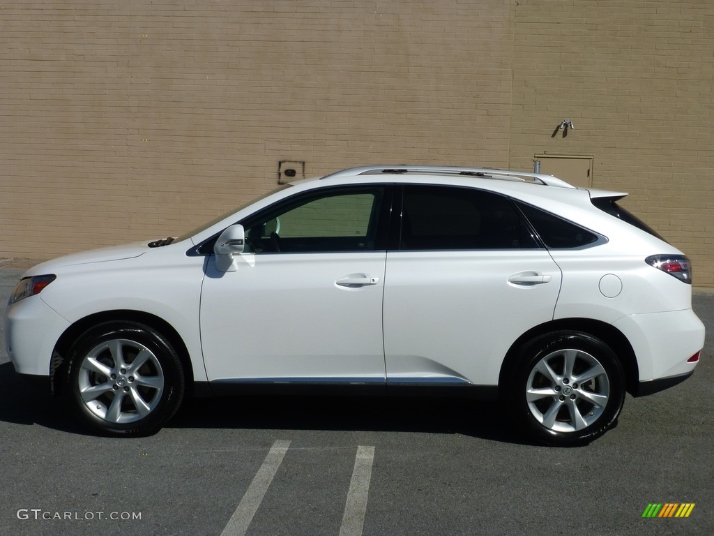 2010 RX 350 AWD - Starfire White Pearl / Light Gray/Espresso Birds-Eye Maple photo #9