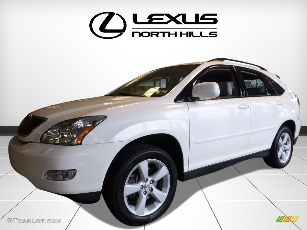2006 RX 330 AWD - Crystal White Pearl / Light Gray photo #4