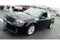 2014 Black Clear Coat Dodge Avenger R/T  photo #3