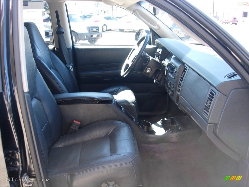 2003 Durango SLT - Black / Dark Slate Gray photo #19