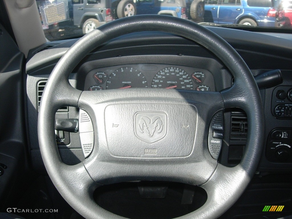2003 Durango SLT - Black / Dark Slate Gray photo #22