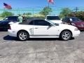 2001 Oxford White Ford Mustang V6 Convertible  photo #5