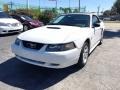 2001 Oxford White Ford Mustang V6 Convertible  photo #20