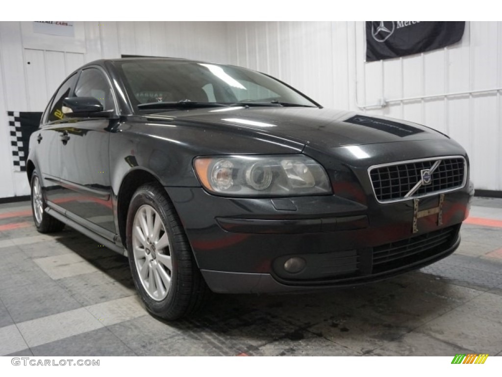2006 S40 T5 - Black / Off Black photo #5