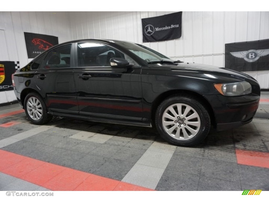 2006 S40 T5 - Black / Off Black photo #6