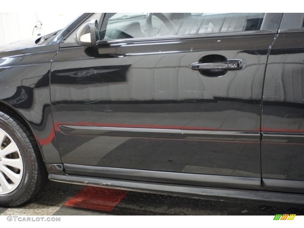 2006 S40 T5 - Black / Off Black photo #80