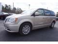 Cashmere/Sandstone Pearl 2015 Chrysler Town & Country Touring Exterior