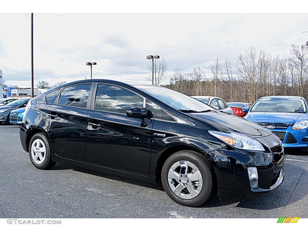 2010 Prius Hybrid II - Black / Misty Gray photo #1