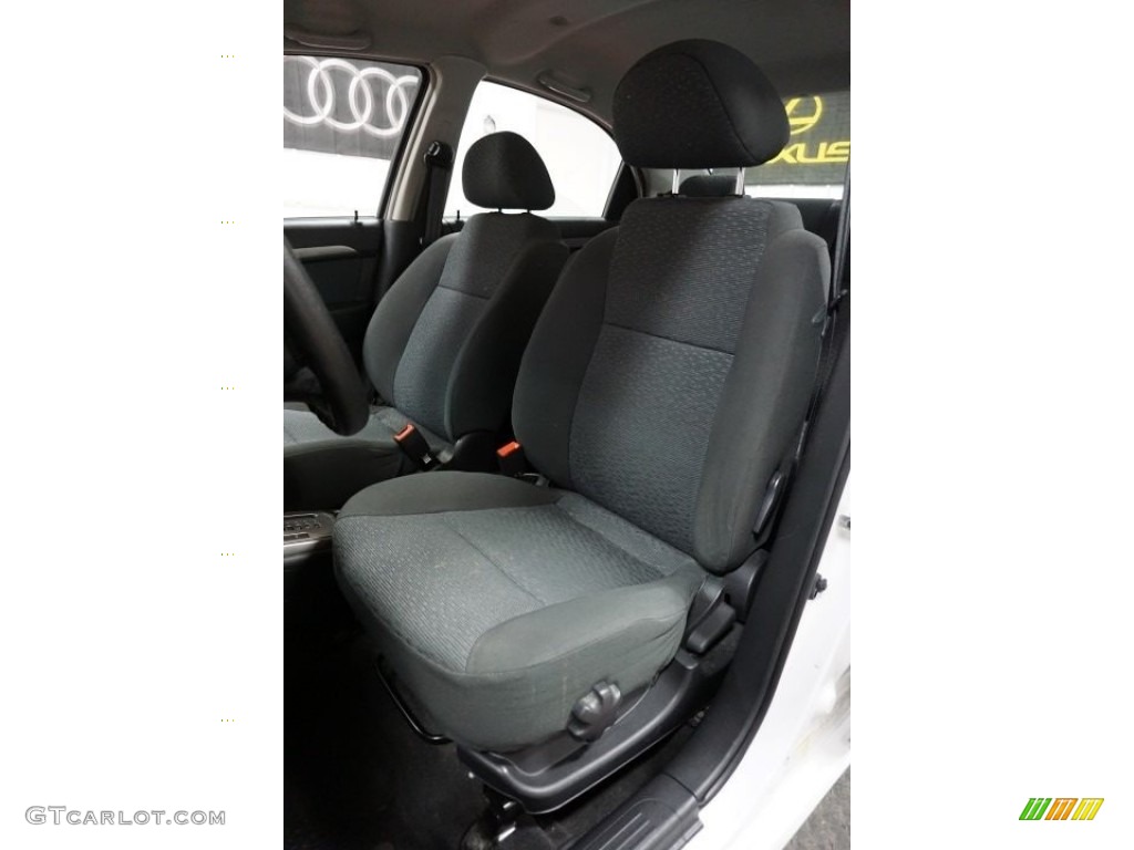 2008 Aveo LT Sedan - Summit White / Charcoal photo #24