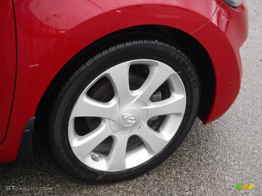 2013 Elantra Limited - Red / Black photo #3